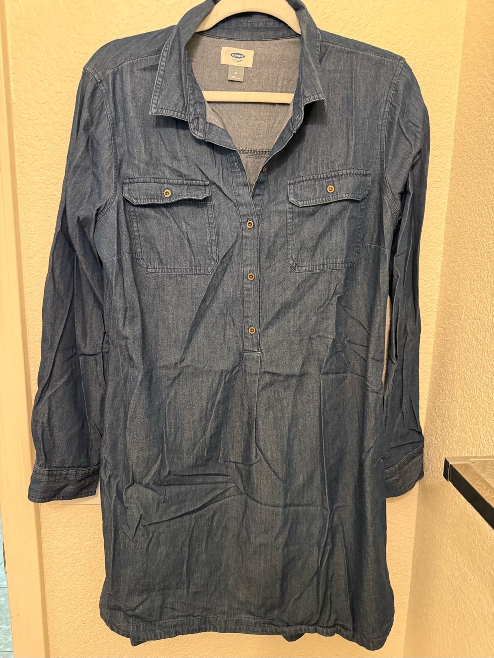 Old Navy Blue Denim Tunic Dress